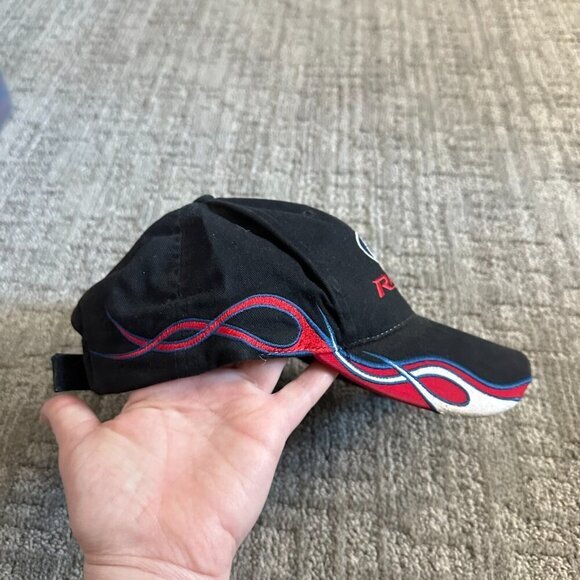 Ford Racing Winners Circle Team Issued Black Hat Cap NASCAR NHRA Racing Flames - Picture 8 of 8